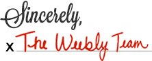 Sincerely, The Weebly Team